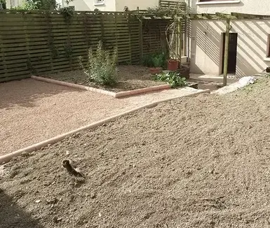 création jardin Saint Grégoire-1